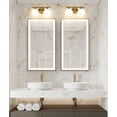 thumbnail image 6 of 1100-2V-BN-Z-Lite-Neoma - 2 Light Bath Vanity In Modern Style-7.25 Inches Tall and 13.5 Inches Wide-Brushed Nickel Finish, 6 of 7
