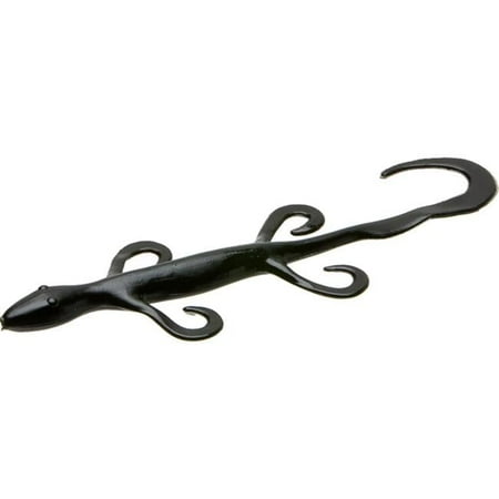Zoom Bait 002-38 6 in. Lizard Bait in Black - Pack of 9