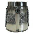 thumbnail image 6 of Gothic Viking Horned Warrior Danegeld Skull Tankard Mug 20oz With Hammer Handle, 6 of 9