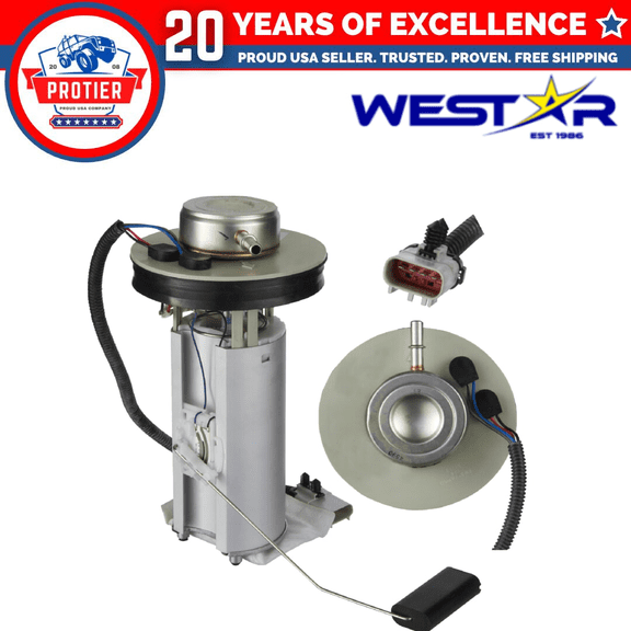Brute power 1010305 Fuel Pump Module Assembly Fits Dodge Dakota 3.7L 226cid V6 to 4.7L 287cid V8 2004 E7185M,FG1351-11B1,SP7018M