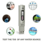 iSpring 3-Button Digital TDS Water Quality Test Meter Kit with Temperature Calibration, 0.11 lb