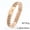 15mm Rose Gold KB181637KFC, variant on 10mm Men's Adjustable Titanium Steel Strap Chain Couple Bracelet