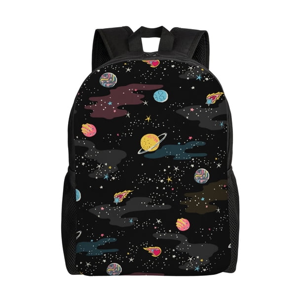 Balery Galaxy Mochila - Mochila Estilosa y Duradera para Laptop de 15 Pulgadas con Tela Oxford Impermeable