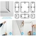 thumbnail image 5 of Art3d Pre-Cut Wall Molding Set of 6 pcs, Ready-to-Assemble Wainscoting Panels for Interior Wall Décor Living Room Bedroom Accent Wall, 5 of 8