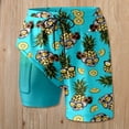 thumbnail image 3 of Womens Swim Shorts with Compresssion Liner 2026 Summer Casual Elastic Waist Leopard Print Board Shorts with Pockets Beachwear, 3 of 4