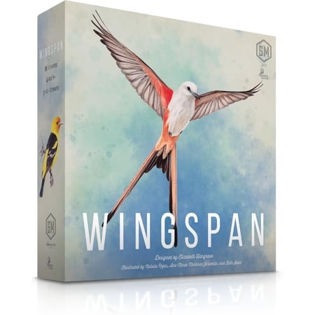 Stonemaier Games: Wingspan (Base Game) by Elizabeth Hargrave | A Relaxing, Award-Winning Strategy Board Game About Birds for Adults and Family | 1-5 Players, 70 Mins, Ages 14