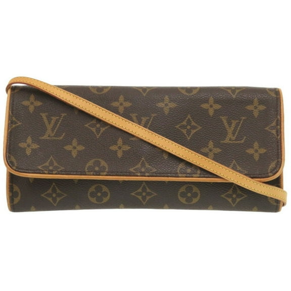 Pre-Owned Louis Vuitton Pochette Twin GM Monogram M51852 Shoulder Bag LV 0382LOUIS... (Fair)