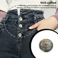 thumbnail image 4 of kurtrusly Simple Design Clothes Pants Button Handbag Jeans Vintage Style Buttons DIY Crafting Handmade Handicraft Accessories 32mm, 4 of 9