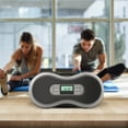 thumbnail image 3 of Core Innovations Portable Bluetooth CD Boombox with Digital FM Radio | Gray, 3 of 6