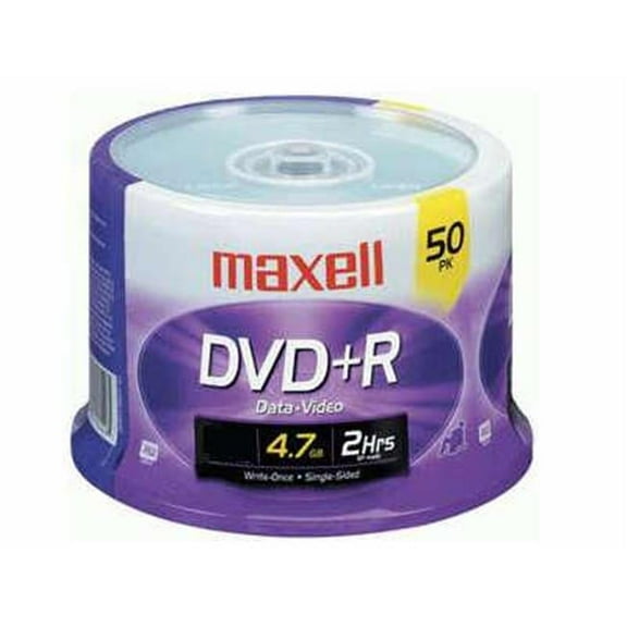 MAXELL  DVD R Spindle - 50 Pack