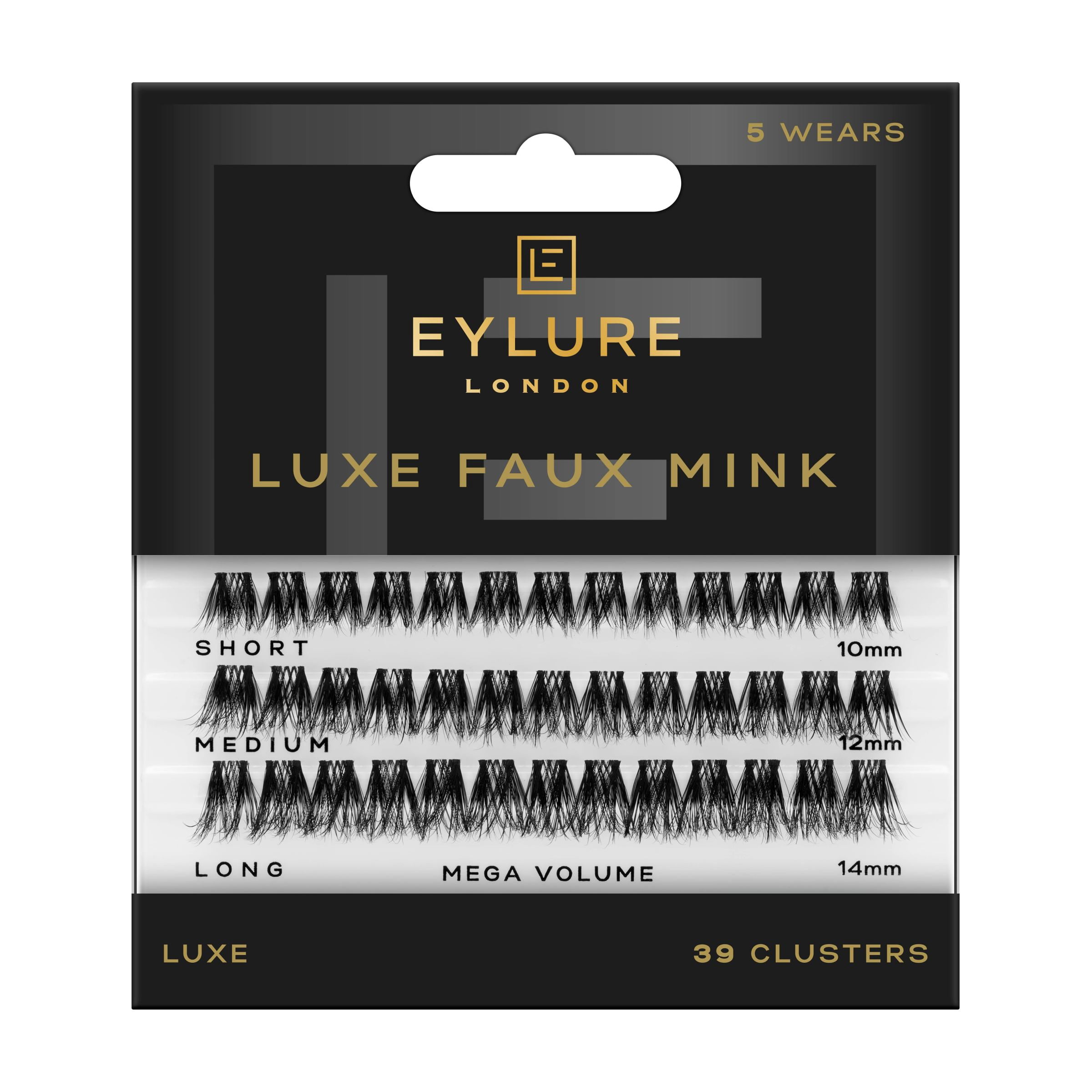 Eylure Übertrieben No.140 Wimpern – Voluminöse Künstliche Wimpern Mit Kleber | Wiederverwendbar