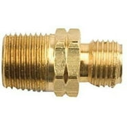 Mr. Heater 7/8 in. D Brass Female P.O.L. x Male Plug Propane Cylinder ...