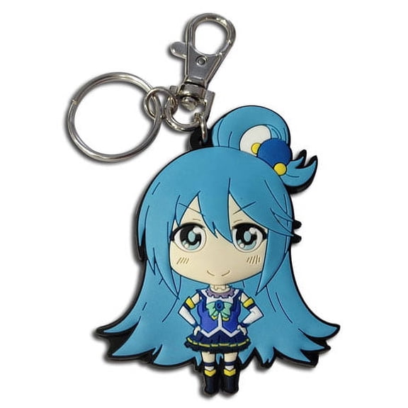 Konosuba- SD Aqua PVC Keychain