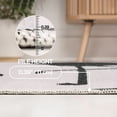 thumbnail image 6 of JONATHAN Y TUSCAN SUN 2 x 8 Runner Rug, Liana Coastal Flamingos Two-Tone - White/Black, TSN401D-28, 6 of 6