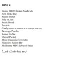 thumbnail image 3 of Z-Ration –  Menu G MRE (Meal Ready to Eat) Honey BBQ Sandwich: Quick and Convenient Meal on the Go, 3 of 3