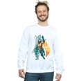 thumbnail image 2 of DC Comics Mens Aquaman Tropical Icon Sweatshirt, 2 of 3