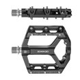 thumbnail image 4 of Kuntesetty 2 Pieces Bike Pedals Sturdy Flat Pedals for Repairing Folding Bikes BMX Black, 4 of 6