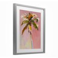 thumbnail image 2 of Stupell Industries Contemporary Pink Palm Summer Oasis Gray Framed Print Under Glass, 13 x 16, by The Prints Vibe, 2 of 8