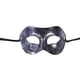 thumbnail image 1 of EeaseMX Máscara de media cara para fiesta de Halloween, máscara de mascarada grabada, recuerdo de fiesta, disfraz, regalo creativo para hombres, 1 of 7