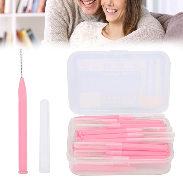 Teeth Cleaning Toothpick, Cleaning Tool Interdental Brush Box Interdental Teeth Cleaner For Other Corners That Ordinary Toothbrushes For Clean