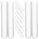 thumbnail image 5 of Tubo de ensayo de plástico desechable, tubo de ensayo de laboratorio resistente, tubo de ensayo de plástico multiusos, 10 Uds., 5 of 6