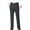 Dark Gray, variant on Mens daily commute trousers anti wrinkle fine craft casual dress pants multi formal occasion business meeting social use Black 35