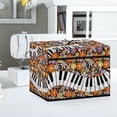 thumbnail image 5 of HELLHERO Piano Keys Sewing Machine Cover with Pockets for Extra Accessories Multifunction Dust Covers 17.7 x 8.6 x 12.5 inches Wear Resistnt, 5 of 8