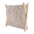 thumbnail image 2 of New Arrivals Boho Magazine Rack, Rope Woven Newspaper Rack, 2 of 10