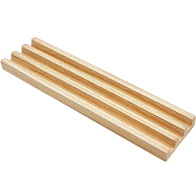 Miangastore Wooden Domino Rack Professional Domino Holder Domino Tiles Game Rack Wooden Domino Tray