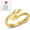 I love you forever(Gold), variant on Hug Rings for Women Silver Hugging Hands Ring Adjustable 14K Gold Plated Daughter Rings from Mom Jewelry for Couples