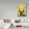 thumbnail image 3 of Trademark Fine Art 'Kudu' Canvas Art by James W. Johnson, 3 of 3