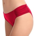 thumbnail image 2 of SURJDE Women's Bathing Suit Bottoms Full Coverage Ruched Bikini Tankini Bottom Swimsuit Brief, 2 of 3