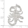 thumbnail image 2 of 925 Sterling Scorpion Collier Pendentif Zodiaque Amphibien Reptile, 2 of 6