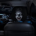 thumbnail image 2 of STIJGGN Creative Headrest Covers for Cars, Spooky Ghost Face Headrest Covers, Upgraded Snug, Breathable Polyester Auto Seat Protector for Halloween Car Decorations & Vehicle Accessories (B), 2 of 5
