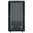 thumbnail image 2 of vidaXL Armoire Réseau 22U 19 Pouces IP20 Noir 60x60x120 cm, 2 of 5