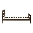 thumbnail image 5 of Noble House 79" Twin Bed, Solid Rubber Wood Frame with Headboard and Footboard, Minimalist Bedroom, Espresso, 5 of 9