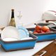 thumbnail image 2 of Lavabo plegable, lavabo portátil multifuncional, lavabo cuadrado grande, vajilla de plástico para el hogar, lavabo rectangular de asfalto azul para cocina TUNC Sencillez, 2 of 5