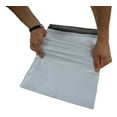 thumbnail image 5 of 16.5 x 11 White Poly Mailer Envelopes Shipping Bags with Self Adhesive, Waterproof and Tear-Proof Postal Bags 2.7mil thick - 100pc, 5 of 7