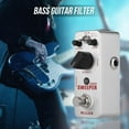 MOOER SWEEPER Bass Guitar Filter Effect Pedal True Bypass Full Metal