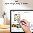 thumbnail image 3 of For Samsung Tab S Pen Pro Stylus Anti-scratch Lightweight Silicone Protective Case Cute Skin Touch Pen Cover Accessories Khaki, 3 of 6