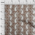 thumbnail image 2 of oneOone Cotton Cambric Brown Fabric Block Sewing Material Print Fabric By The Yard 56 Inch Wide-YW, 2 of 6