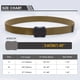 thumbnail image 2 of Nylon Tactical Fabric Belt With Alloy Buckle For Rigger Outdoor Train Belt, 2 of 4
