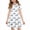 White, variant on yuCgh Floral Easter Dress for Toddler Girls, Short Sleeve Summer Dress with Pocket, Casual Party Dress for Easter Day & Spring Outings,Army Green 110