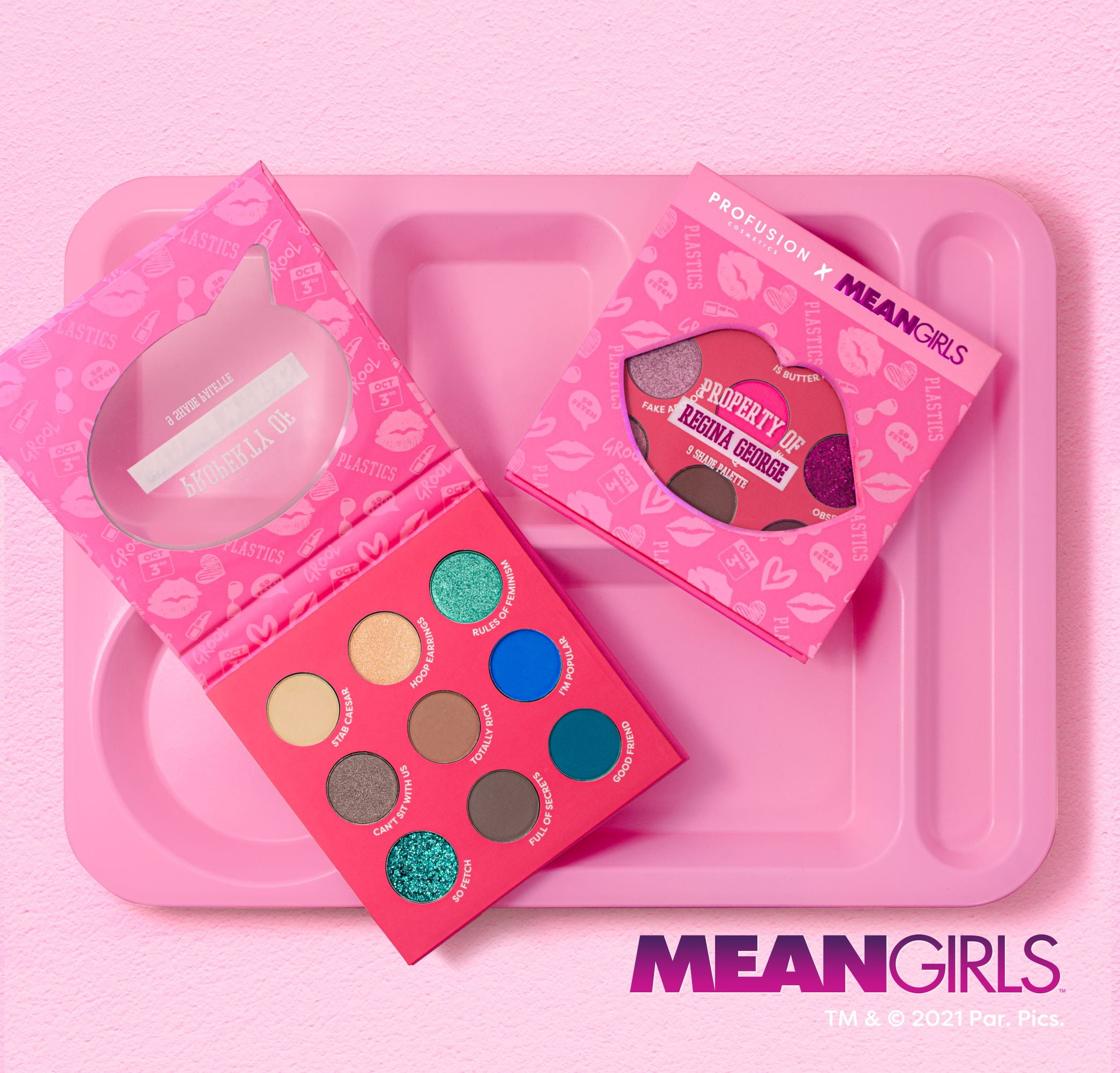Profusion Cosmetics Mean Girls 9 Shade Palette - Property Of Karen Smith 3.5 oz