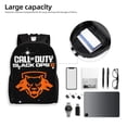 thumbnail image 6 of Call of Duty Lightweight Backpack Laptop Shoulders Bag Bookbag Daypack Travel Women Men, 6 of 8