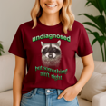thumbnail image 4 of Undiagnosed But Something AinT Right Raccoon Shirt, Meme Tee, Trending Tshirt, Raccoon Shirt, Funny Friend Gift, 4 of 5