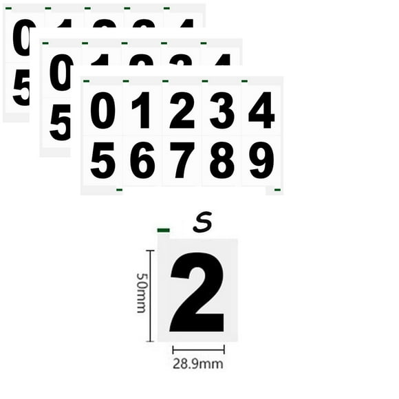 3-Piece Sticker License Plates, Reflective Invisible Sticker, Vanish Plates, License Sticker Set, For Car, SUV, Truck, Car Decals, License Plate Decals, Car Customization, Auto Accessories, Akmoler