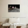 thumbnail image 2 of Elephant Stock Man On The Moon Iv Wall Art - Horizontal Canvas Wall Art - Living Room Wall Decor - Astronomy & Space Canvas - Black And Gray Decor By Nasa - 30" x 20", 2 of 8