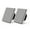 Gray Switches, variant on 2Gang 2Way Standard Touch Switch 2Packs Light Switch White Black Golden Crystal Class Panel Switch Waterproof Switch ,Easy to Installation