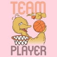 thumbnail image 2 of Junior's Sesame Street Big Bird Team Player Graphic T-Shirt, 2 of 4